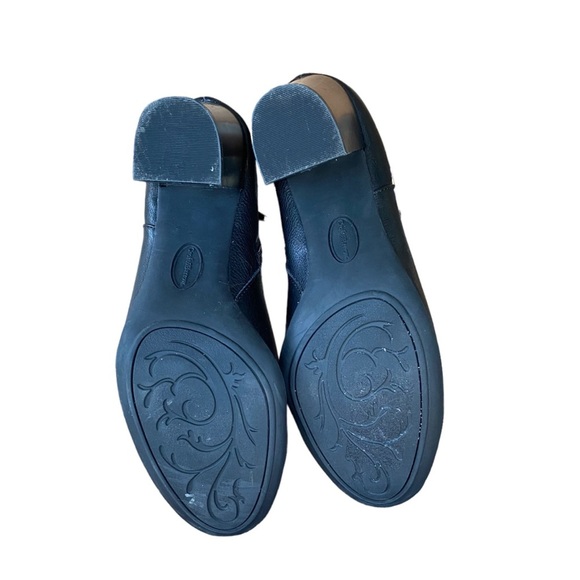 Croft & Barrow Ortholite black women’s 3” heel ankle boots size 10 - Picture 5 of 6